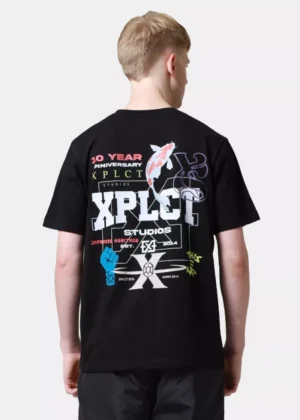 XPLCT decade tee black