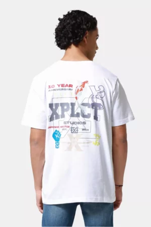 XPLCT decade tee white