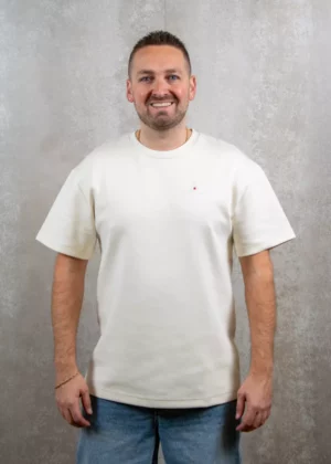 AB Lifestyle regular fit tee white swan