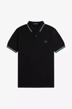 Fred Perry m3600 u96 bk/icecre/cyblu