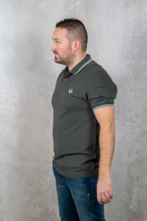 Fred Perry m3600 u98 fieldgreen/oatme