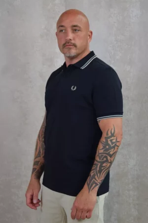 Fred Perry m3600 v24 nvy/slvb/wrmgre