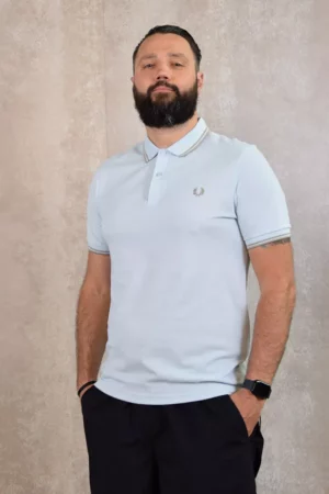 Fred Perry m3600 v27 lightice/wrmgrey