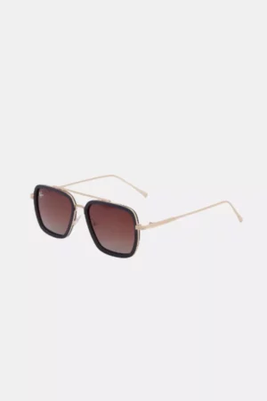 Malelions abstract sunglasses gold