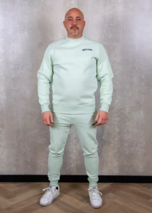 Malelions graffiti 2.0 sweater pale aqua