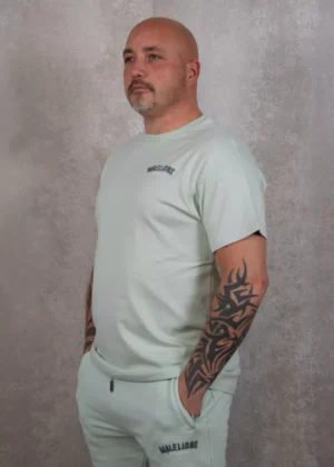 Malelions graffiti 2.0 t-shirt pale aqua