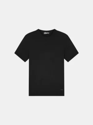Malelions knitted t-shirt black