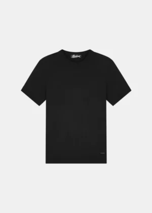 Malelions knitted t-shirt black