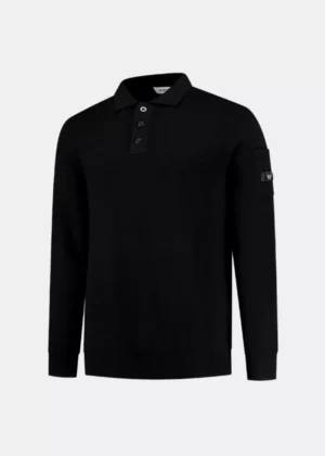 Quotrell couteux knitted button up navy