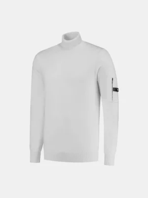 Quotrell papillon knitted sweater ecru