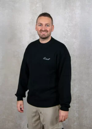 Quotrell reno knitted sweater black