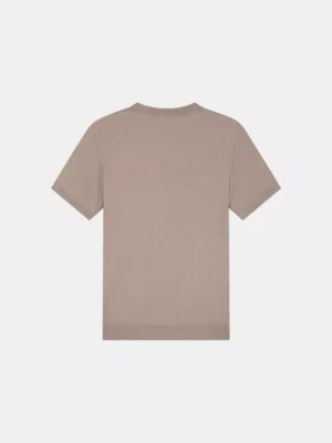Malelions knitted t-shirt taupe