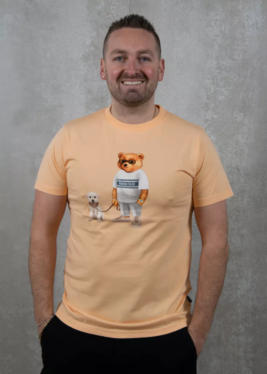 Baron Filou cxxiv t-shirt sunrise orange