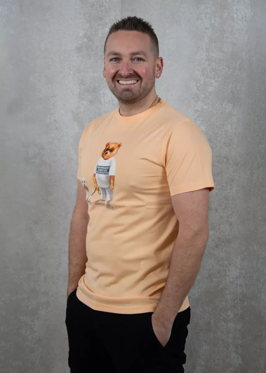 Baron Filou cxxiv t-shirt sunrise orange