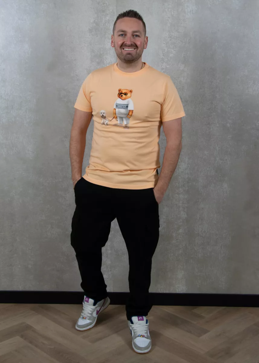 Baron Filou cxxiv t-shirt sunrise orange