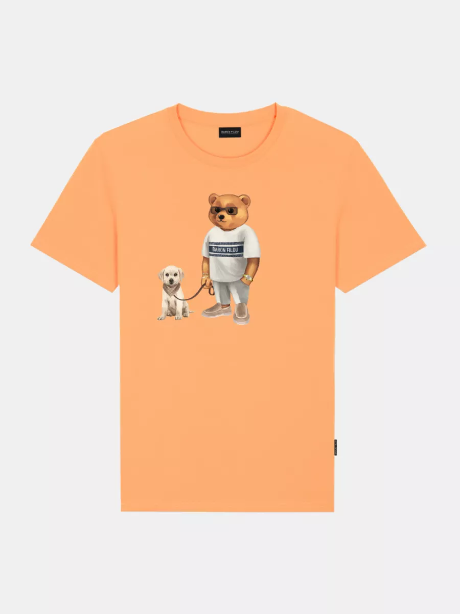 Baron Filou cxxiv t-shirt sunrise orange