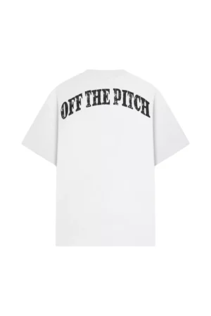 OFF THE PITCH counter loose fit tee 100 white