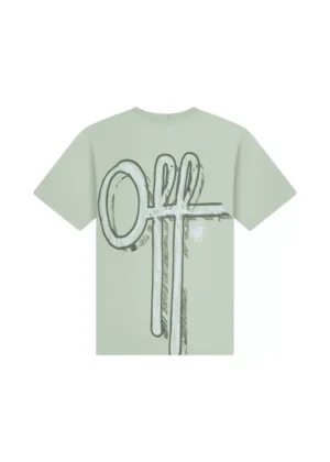OFF THE PITCH landscape regular tee 501 mint