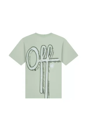 OFF THE PITCH landscape regular tee 501 mint