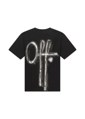 OFF THE PITCH landscape regular tee 998 black