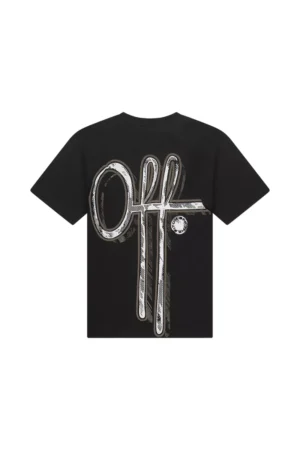 OFF THE PITCH landscape regular tee 998 black