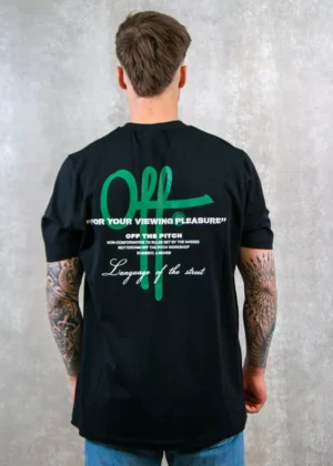 OFF THE PITCH neo regular fit tee 998 black