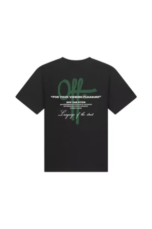OFF THE PITCH neo regular fit tee 998 black
