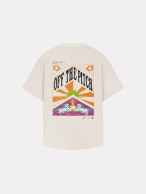 OFF THE PITCH season oversized tee 102 off white