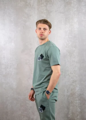 XPLCT duplex tee lily green