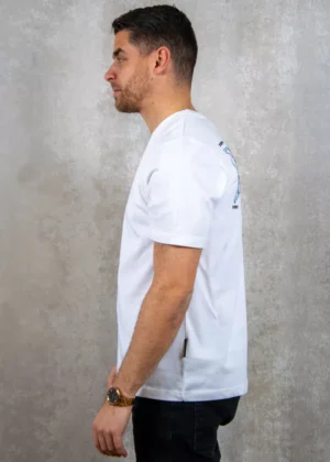 XPLCT stitch tee white
