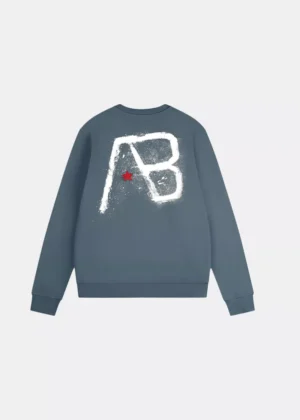 AB Lifestyle canvas crewneck with print stargazer
