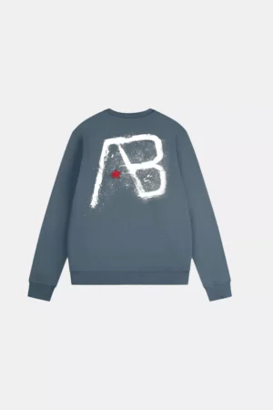 AB Lifestyle canvas crewneck with print stargazer