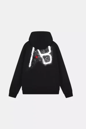 AB Lifestyle canvas vest with print jet black