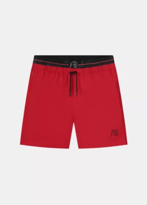 AB Lifestyle galaxy swimshort true red