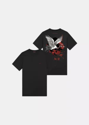 AB Lifestyle ink tee crane jet black