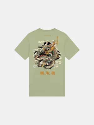 AB Lifestyle ink tee dragon desert sage