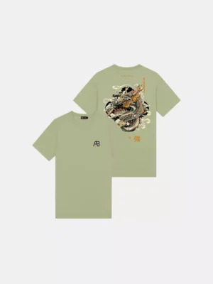 AB Lifestyle ink tee dragon desert sage