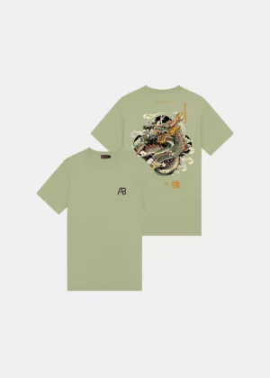 AB Lifestyle ink tee dragon desert sage