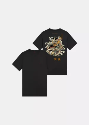 AB Lifestyle ink tee dragon jet black