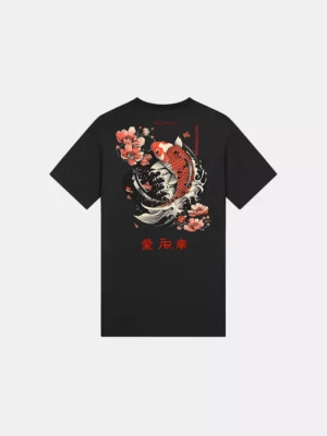 AB Lifestyle ink tee koi jet black