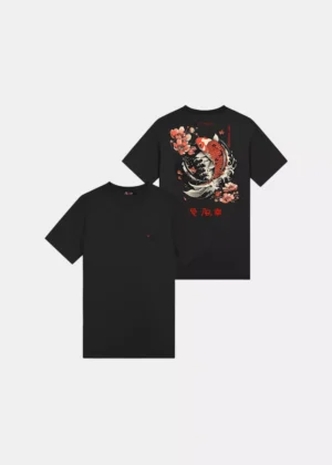AB Lifestyle ink tee koi jet black