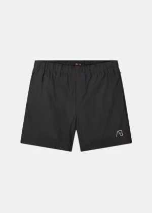 AB Lifestyle ocean swim short jet black/white swan