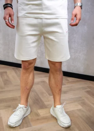 AB Lifestyle regular fit short white swan