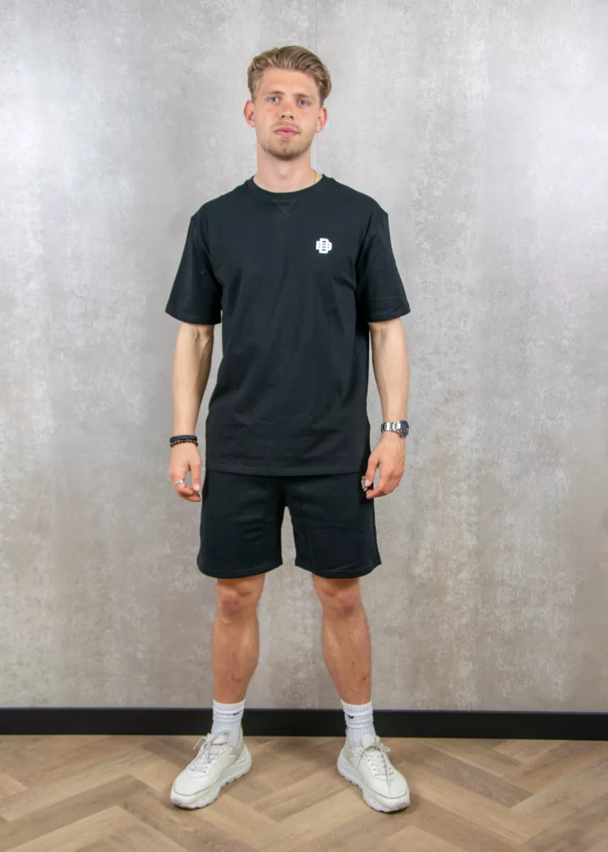 Black Bananas mono relax sweatshorts black