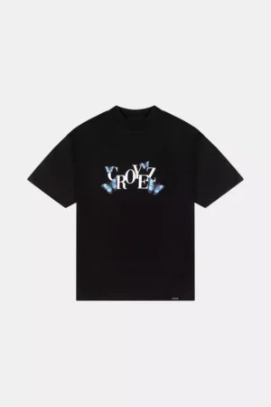 Croyez butterfly t-shirt black