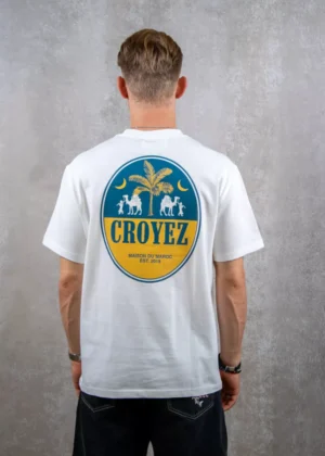 Croyez camel t-shirt off-white