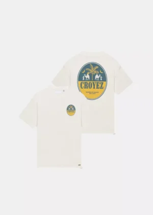 Croyez camel t-shirt off-white