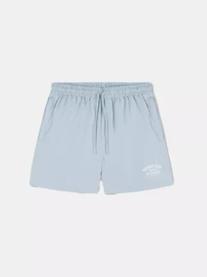 Croyez fraternite swim shorts light blue