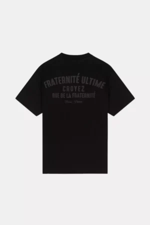 Croyez fraternite t-shirt black