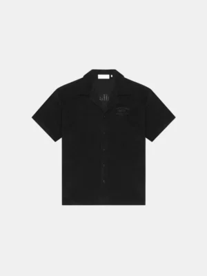 Croyez fraternite towelling shirt black